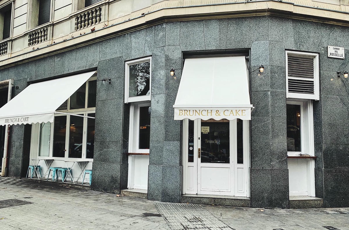 【西班牙自助】 巴塞隆納早午餐推薦 咖啡廳推薦 - Brunch & Cake 1