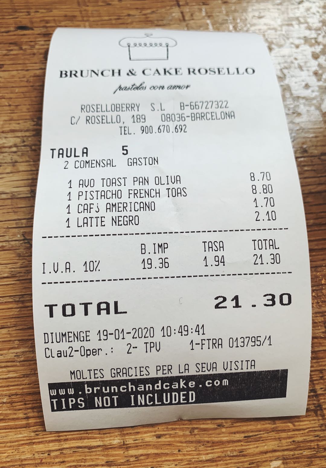 【西班牙自助】巴塞隆納早午餐推薦 咖啡廳推薦 - Brunch & Cake 1