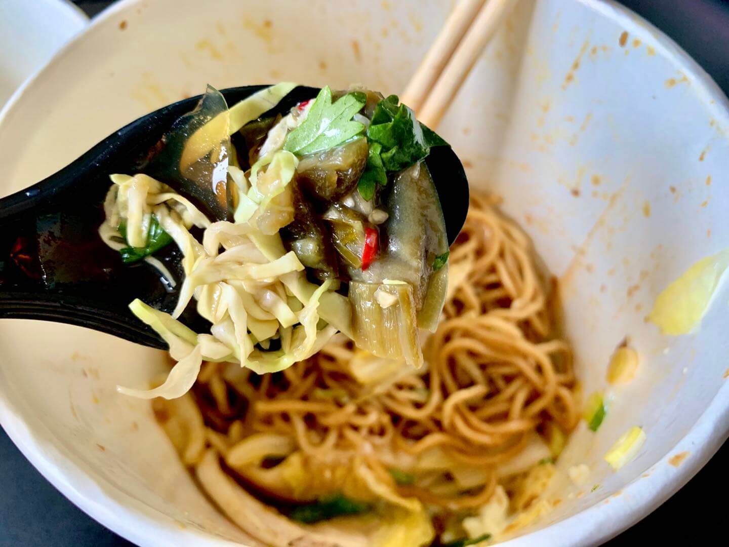 【外送美食】 UBER EATS 新北三重區 – 濟善老麵 剝皮辣椒皮蛋 2
