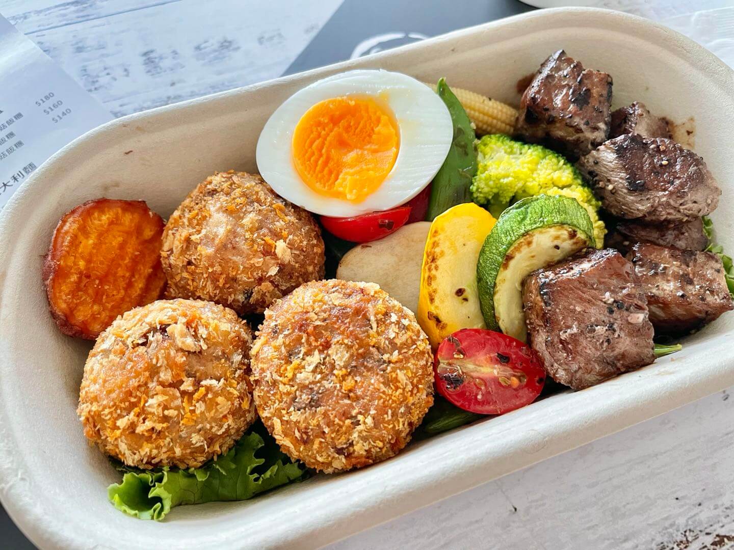 【外送美食】 UBER EATS 新北三重區 – 咖啡瑪榭 中山店 炸飯糰