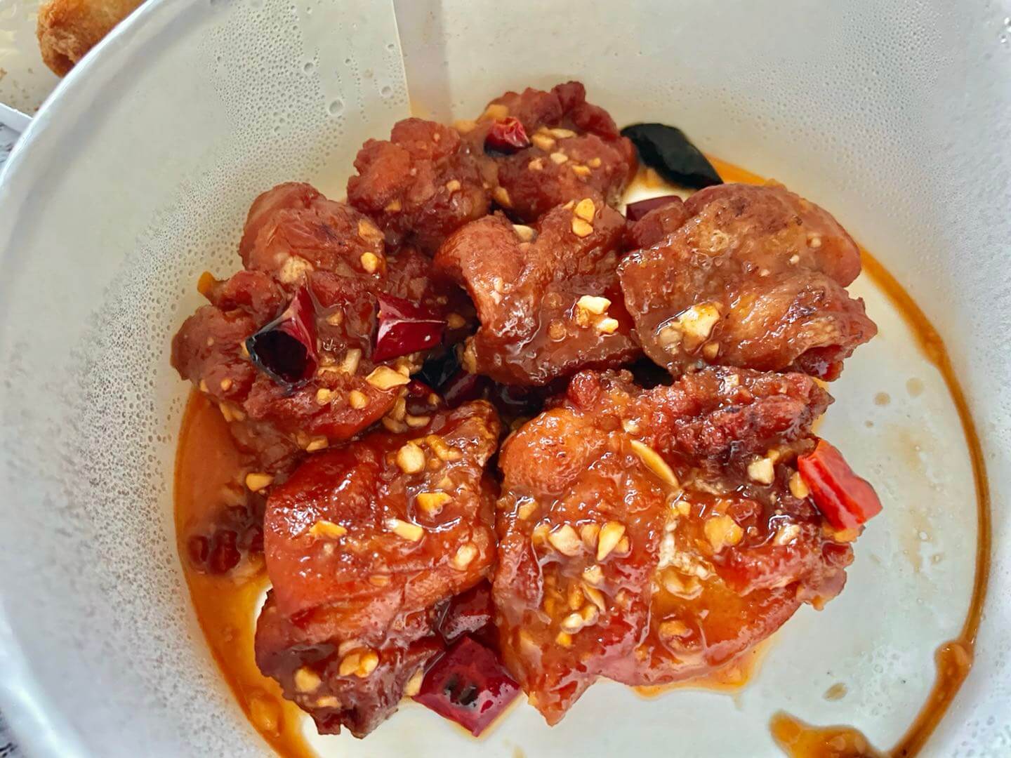 【外送美食】 UBER EATS 新北三重區 – 彭園 三重館 左宗棠雞