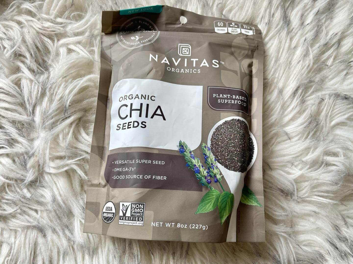 Navitas Organics, 有機奇亞籽，8 盎司 隔夜燕麥 iherb 必買 買什麼