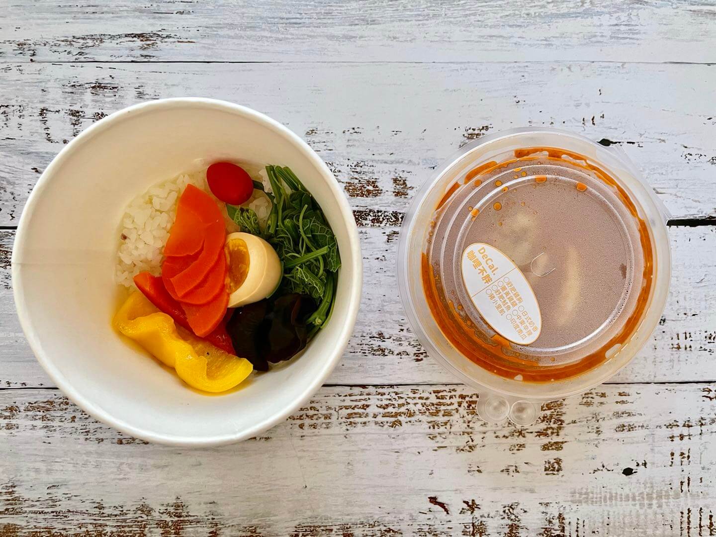 【外送美食】 UBER EATS 新北三重區 – DeCal.咖哩不胖 x 初米好食 三重蘆洲店 健康餐盒 3