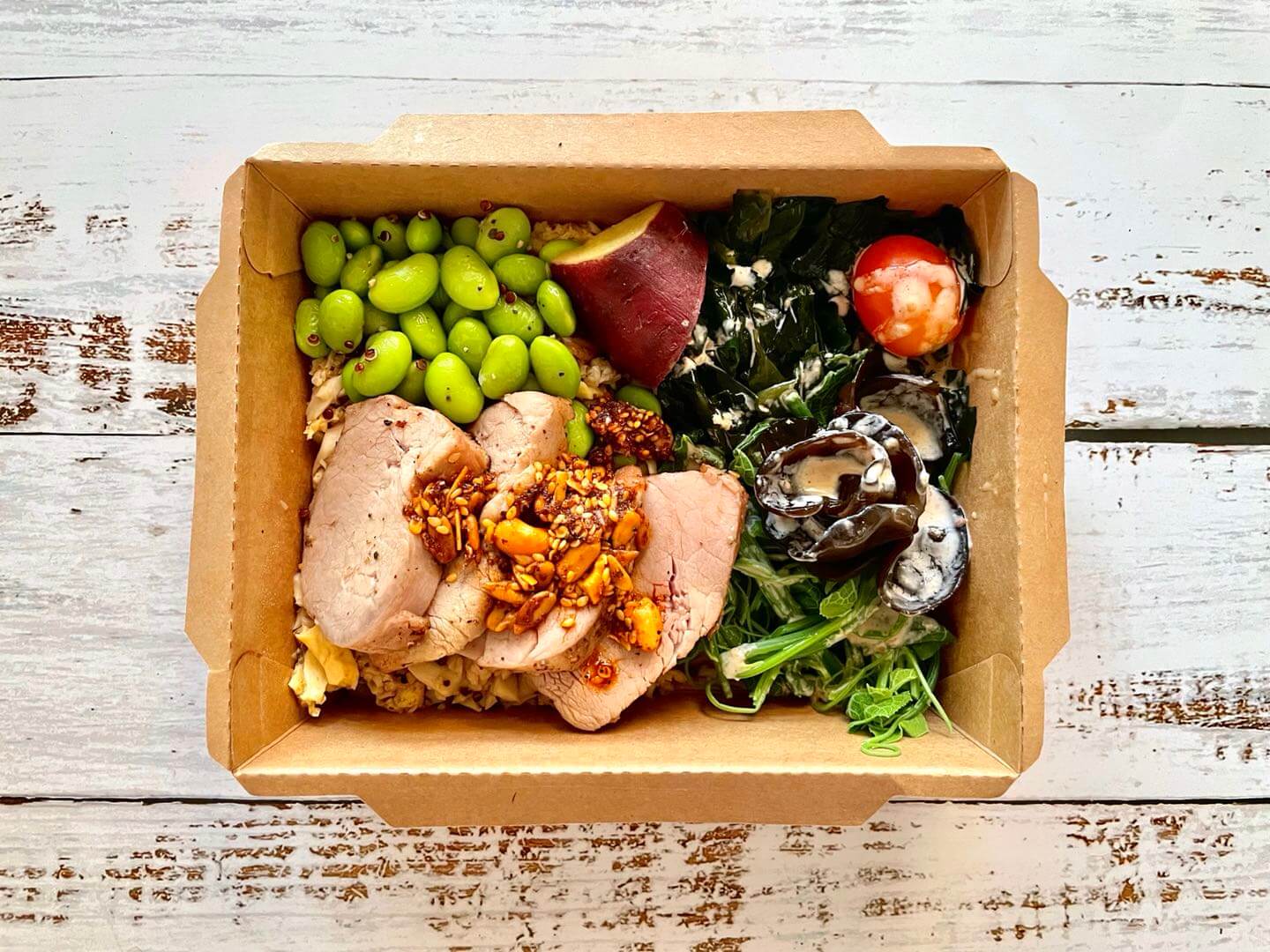 【外送美食】 UBER EATS 新北三重區 – WooMe!無米低碳餐盒x初米好食 三重蘆洲店 心得 3