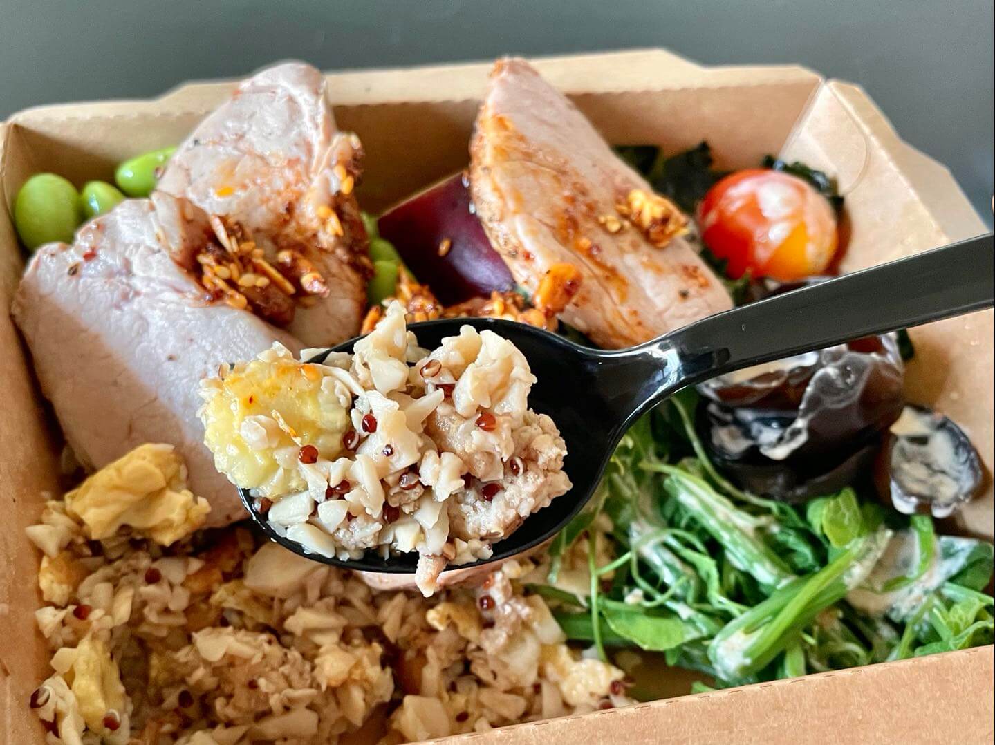 【外送美食】 UBER EATS 新北三重區 – WooMe!無米低碳餐盒x初米好食 三重蘆洲店 心得