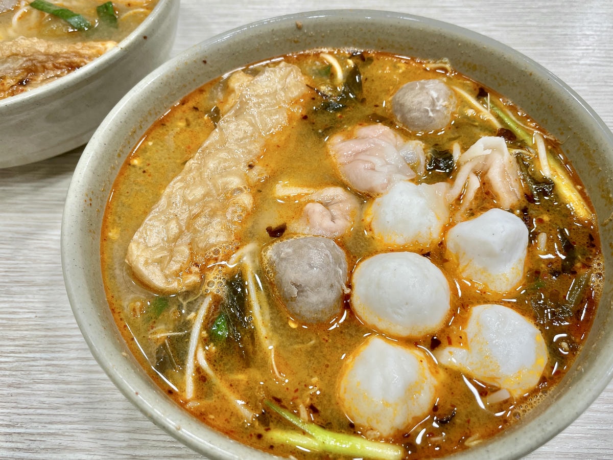 香港必吃餐廳 南記粉麵 米線 酸麻湯底