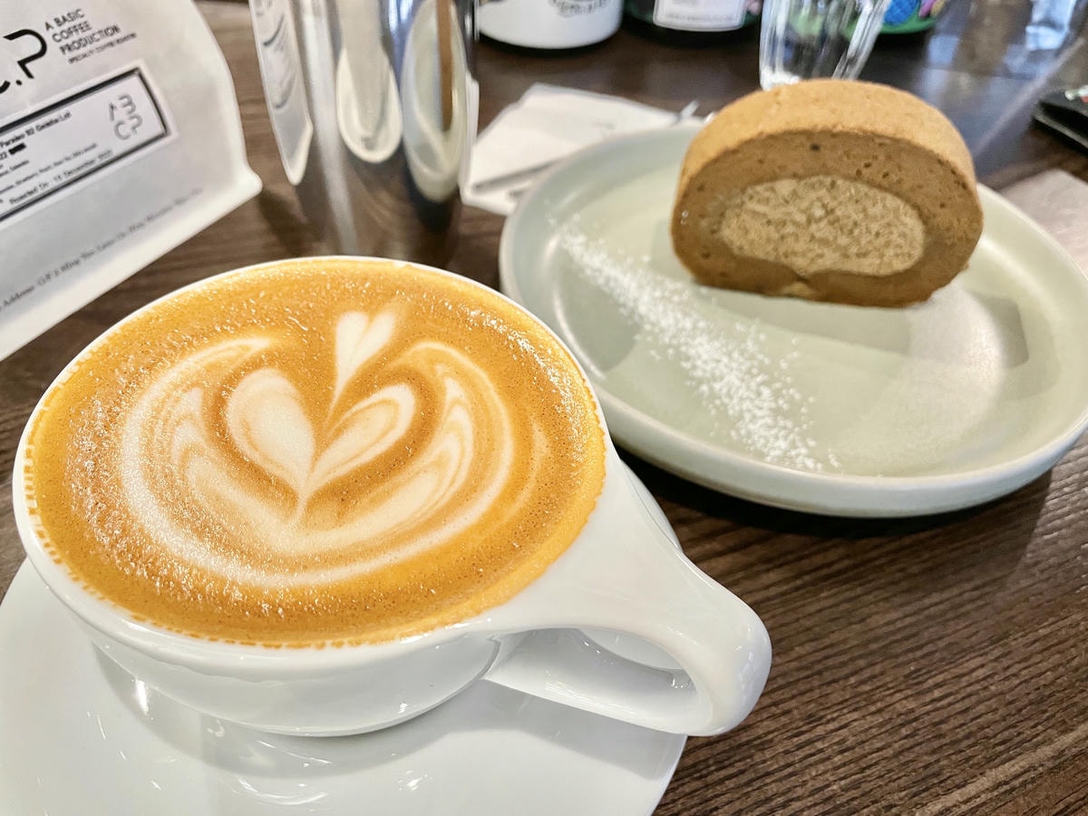 A Basic Coffee Production(A.B.C.P.) 好喝嗎 咖啡廳推薦 焙茶捲