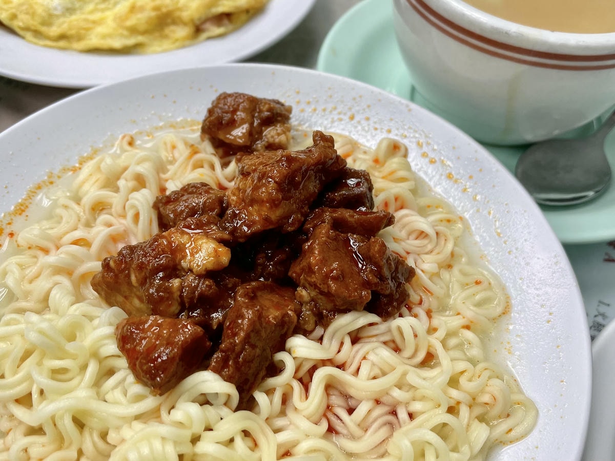 五香肉丁 金鳳茶餐廳 灣仔必吃