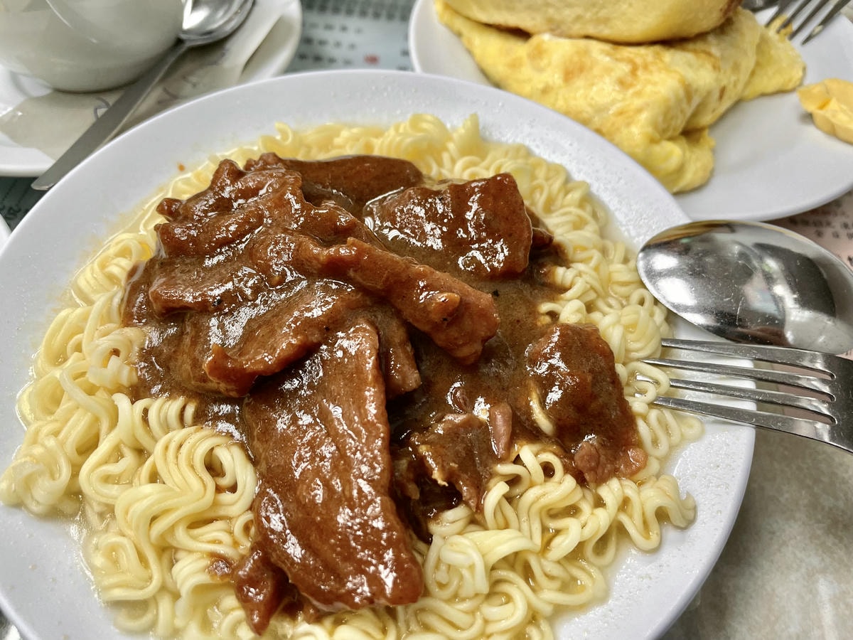 沙嗲牛肉公仔麵 香港必吃 推薦