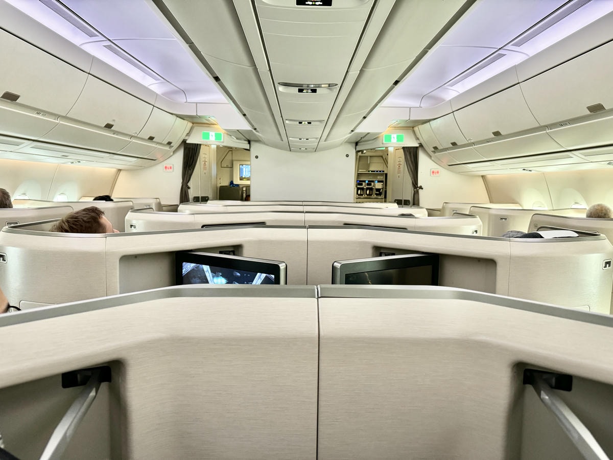 國泰a350 1000 商務艙 座位 cx495