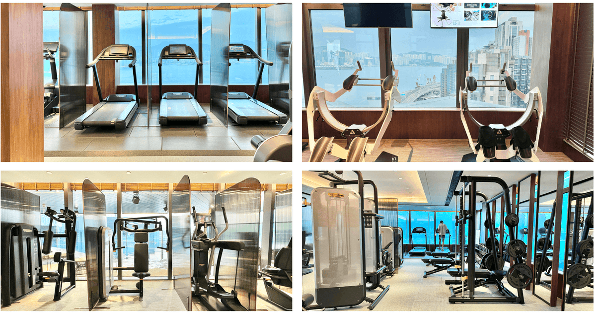 香港飯店推薦dcard ptt 自由行 2024 香港維港凱悅尚萃酒店 Hyatt Centric Victoria Harbour 健身房 gym