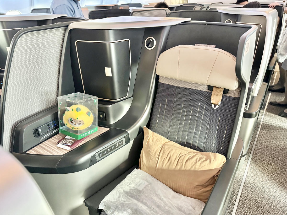 星宇航空a330neo 商務艙座位 香港