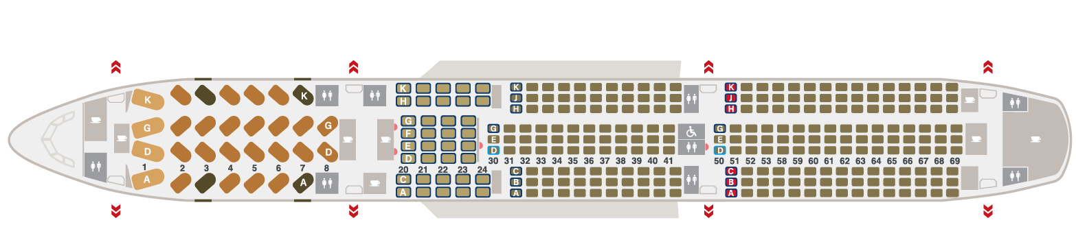 星宇航空豪華經濟艙|JX236 香港(HKG)-台北(TPE)A350-900飛行紀錄 - 第1張圖 星宇航空a350 900座位圖 推薦