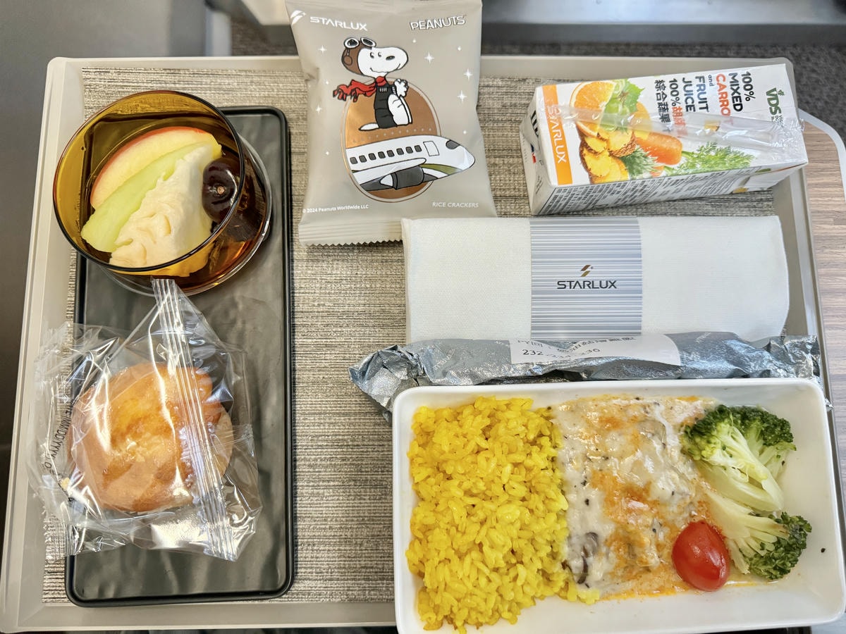 星宇航空豪華經濟艙|JX236 香港(HKG)-台北(TPE)A350-900飛行紀錄 - 第22張圖 星宇航空飛機餐 JX236 香港