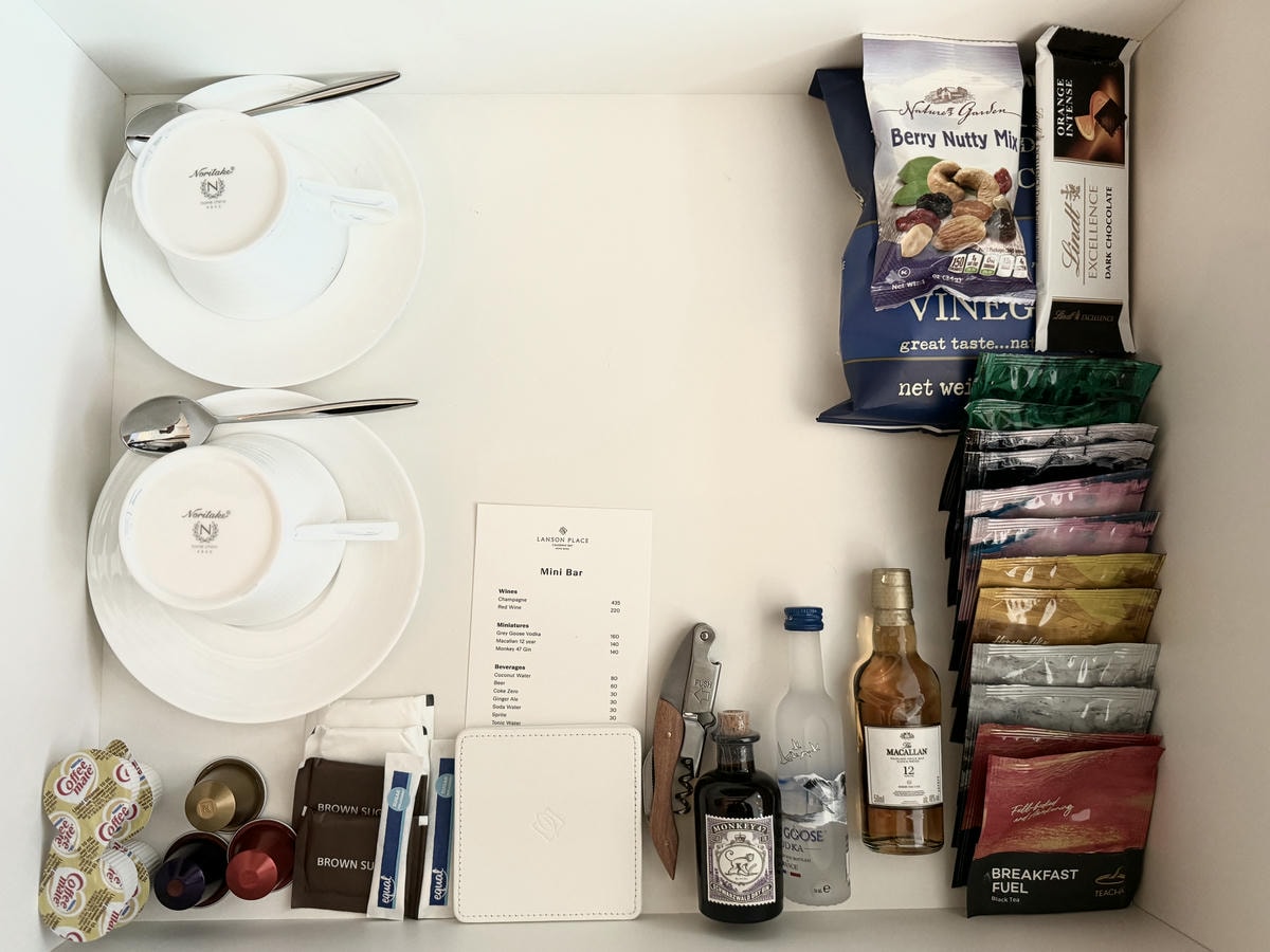 逸蘭銅鑼灣酒店Lanson Place Causeway Bay mini bar