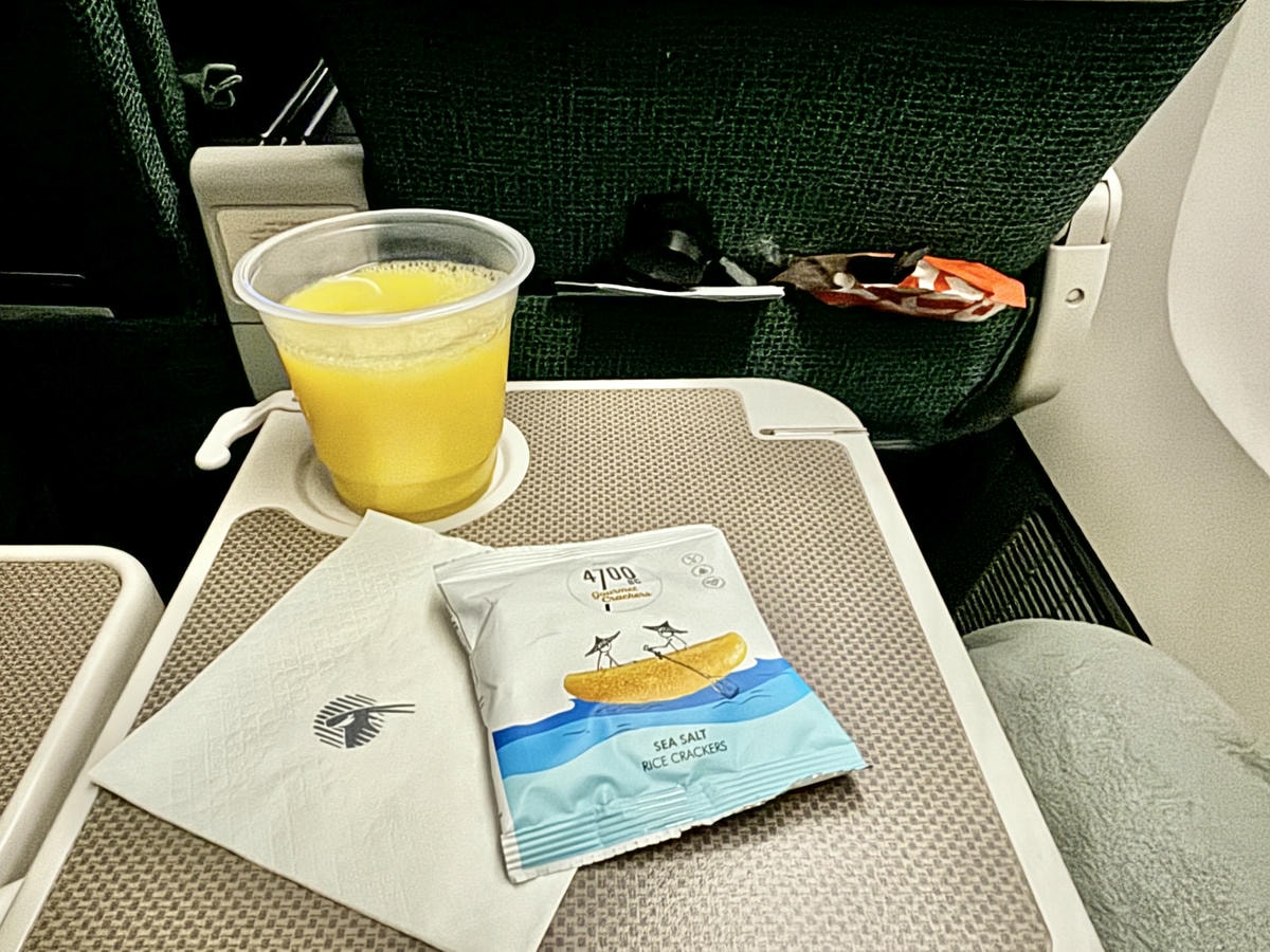卡達航空經濟艙飛機餐 QR817 QR815