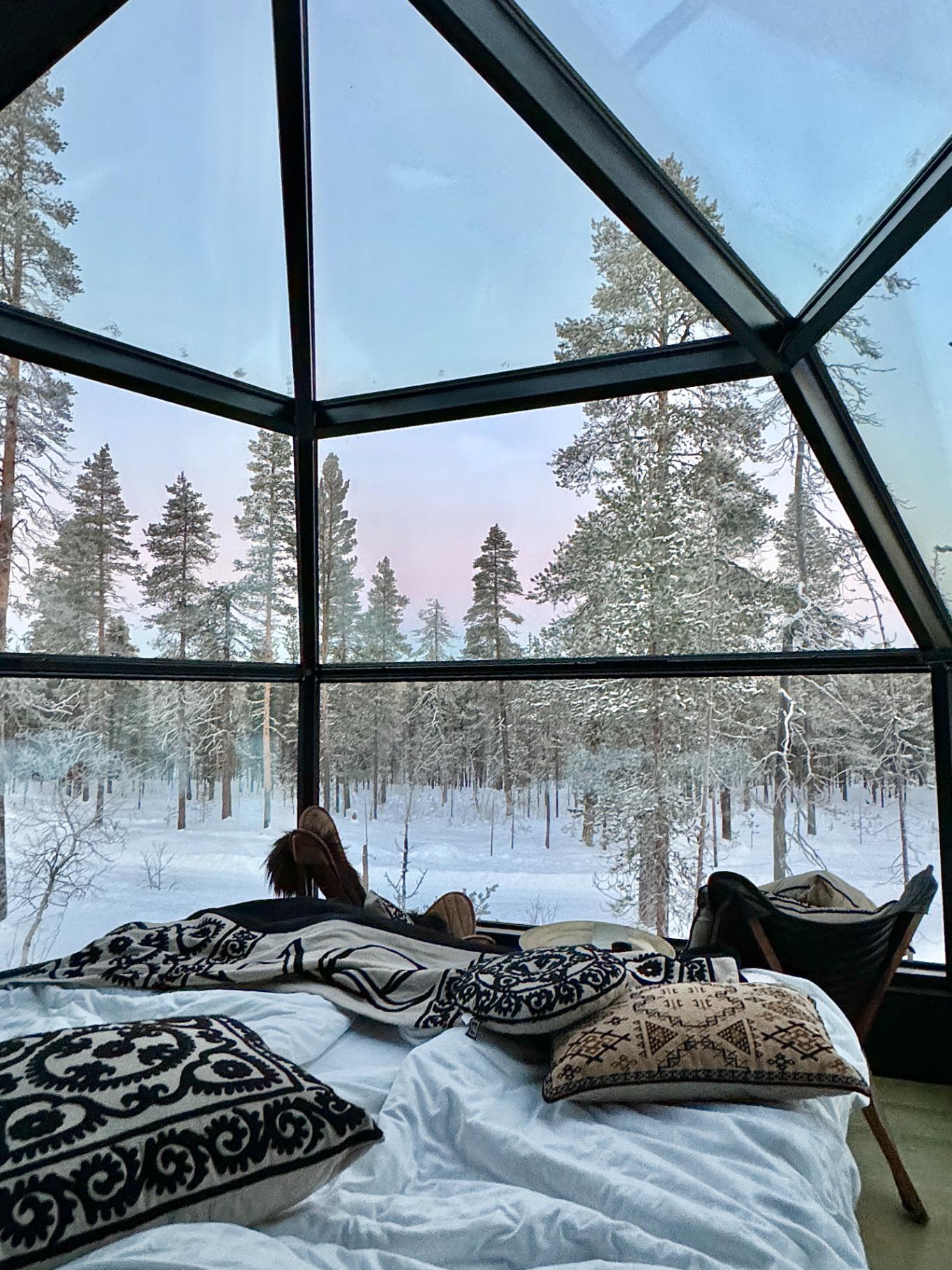 Aurora Queen Resort 芬蘭極光玻璃屋推薦 igloo