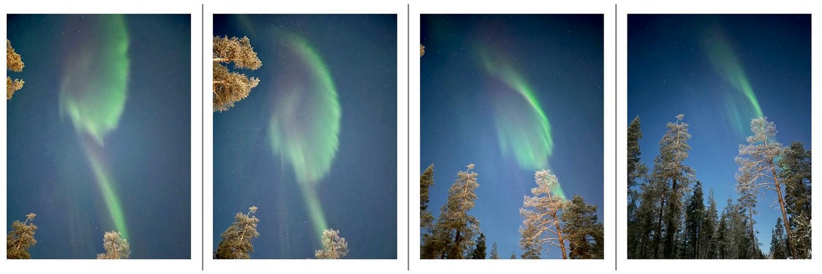 芬蘭極光 lapland 玻璃屋