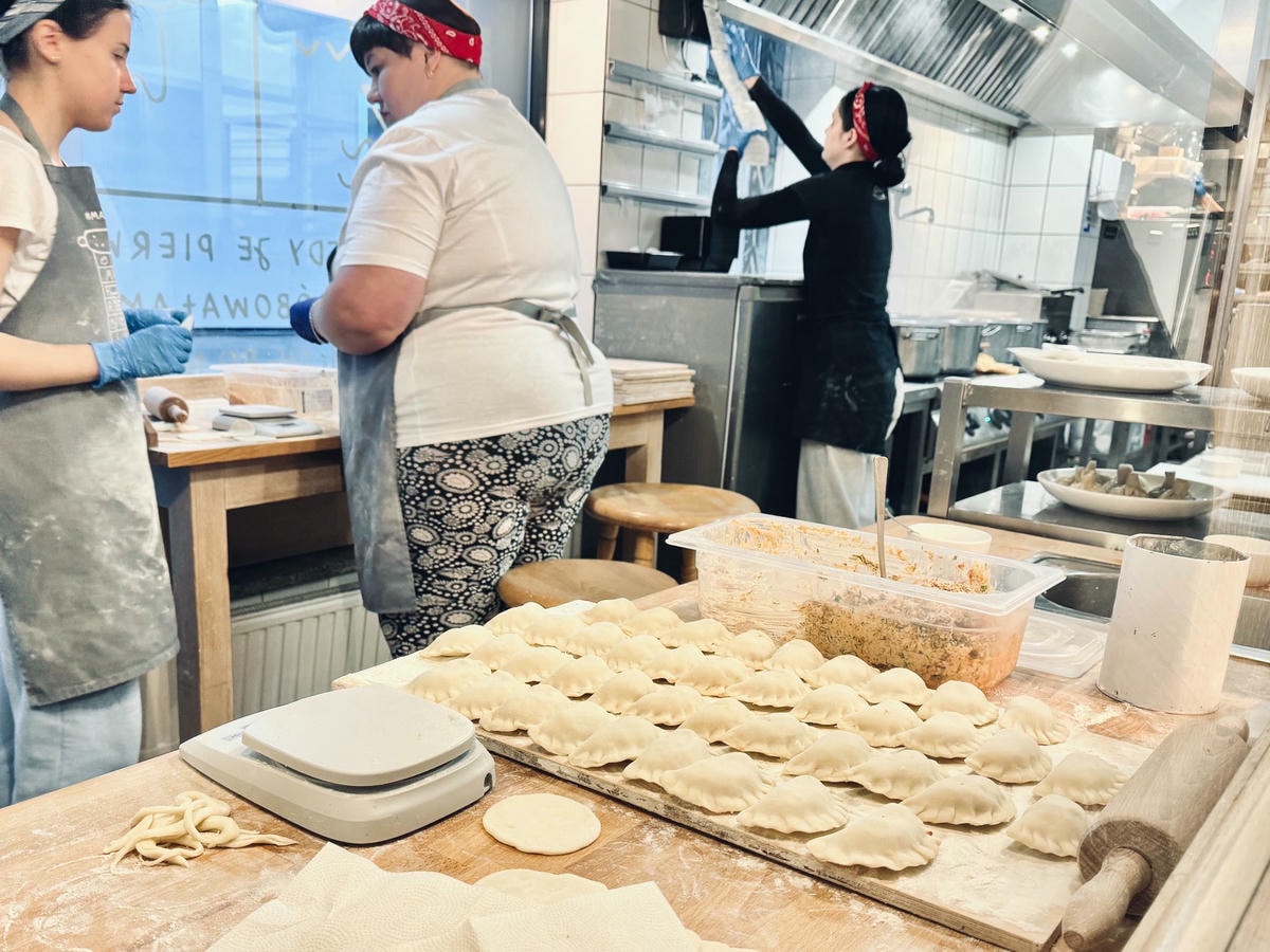 波蘭自由行|格但斯克餐廳推薦 – Pierogarnia MANDU - 第6張圖 Pierogarnia Mandu Gdańsk 格但斯克景點 美食 餐廳 餃子