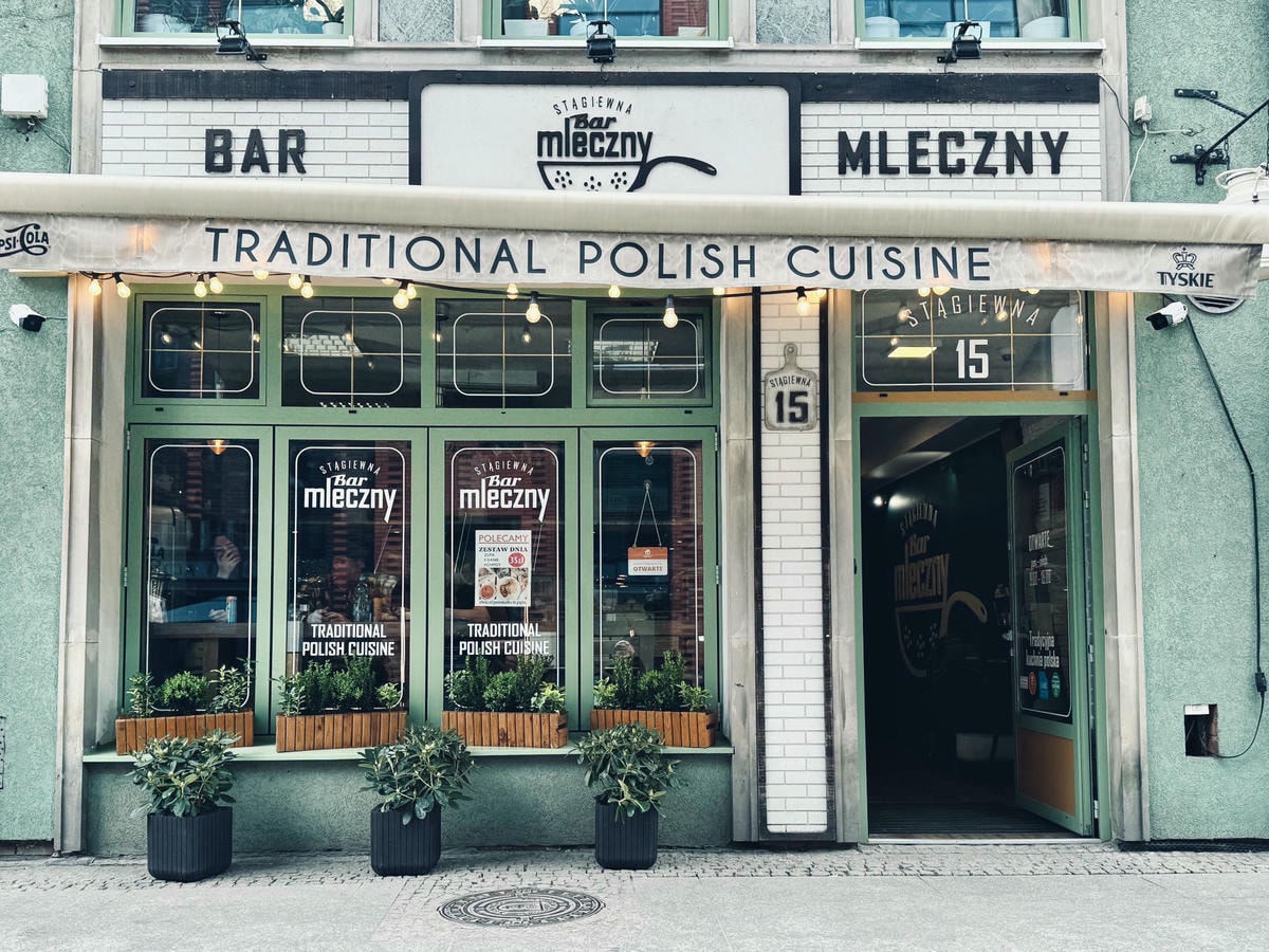 波蘭自由行|格但斯克餐廳推薦 – Bar Mleczny Stągiewna - 第1張圖 格但斯克牛奶吧推薦 餐廳 必吃