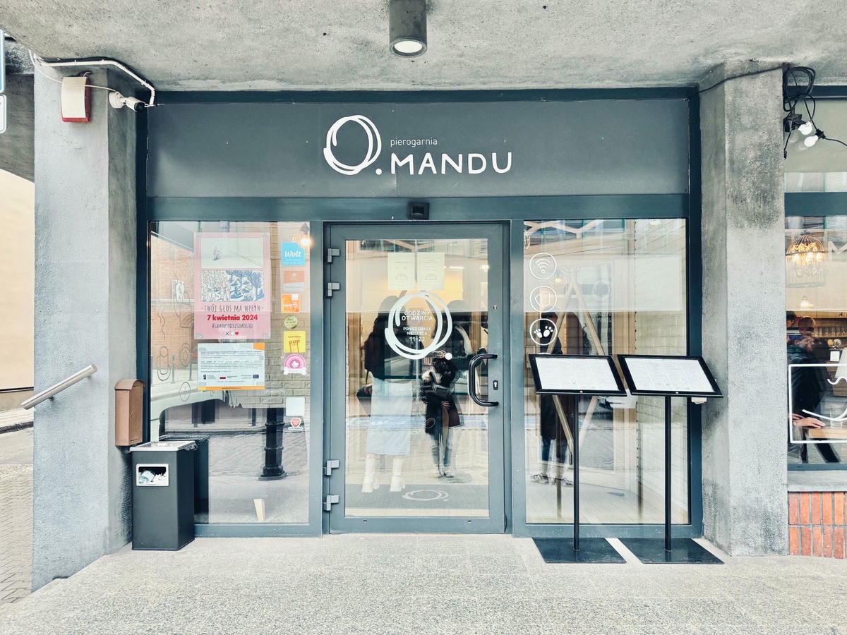 波蘭自由行|格但斯克餐廳推薦 – Pierogarnia MANDU - 第1張圖 格但斯克餐廳推薦 Pierogarnia Mandu Gdańsk