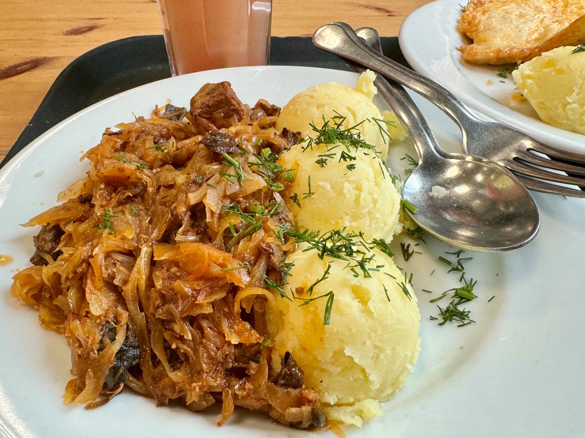 波蘭自由行|格但斯克餐廳推薦 – Bar Mleczny Stągiewna - 第7張圖 波蘭自由行 格但斯克牛奶吧 Bar Mleczny Stągiewna 餐廳推薦 傳統波蘭美食