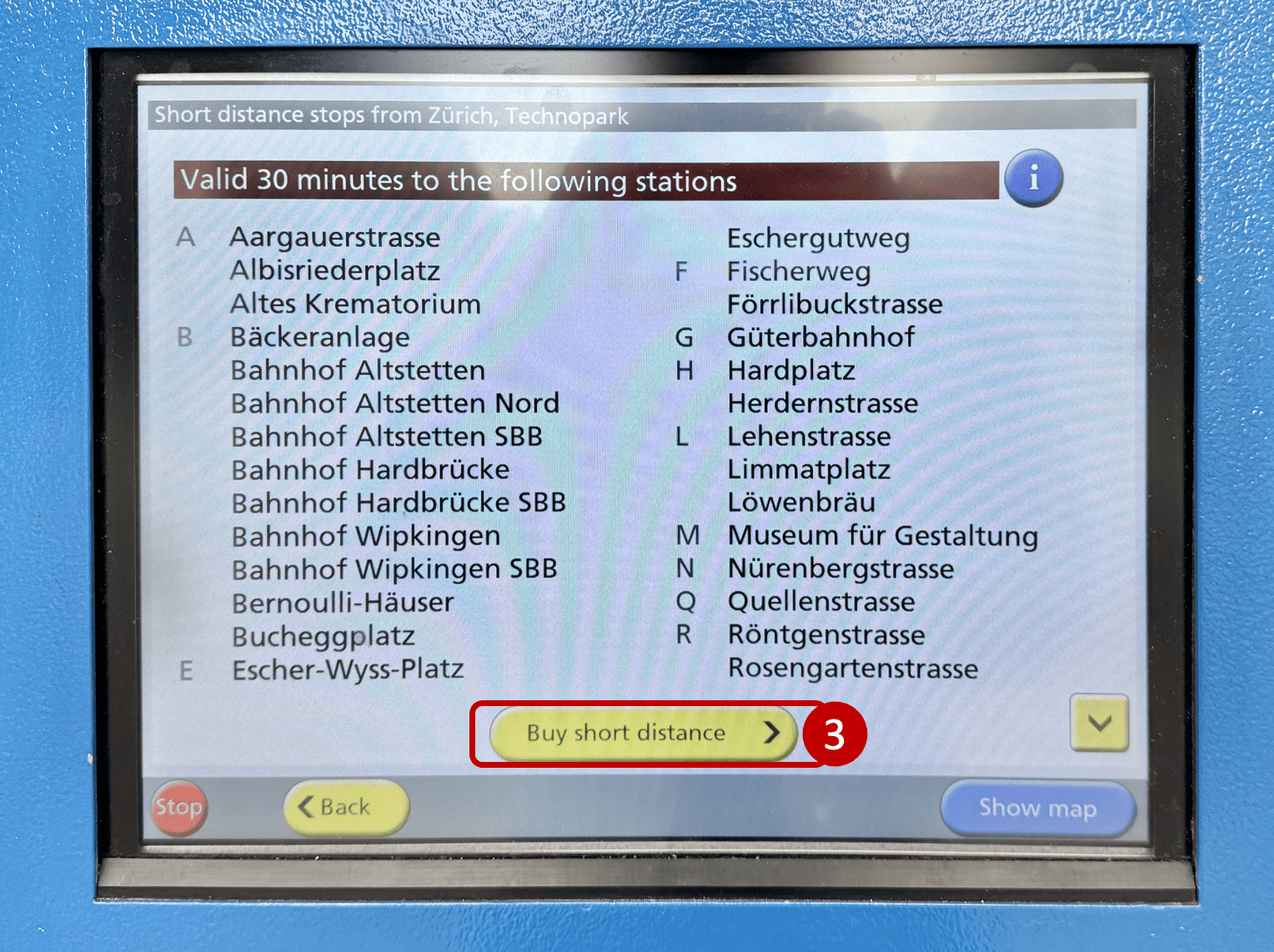 瑞士自由行|超詳細!蘇黎世市區交通全攻略!票價與票種、路面電車購票教學 - 第14張圖 蘇黎世交通 電車日票 路線圖 瑞士電車買票