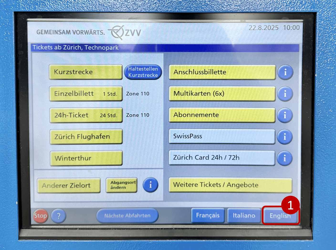 瑞士自由行|超詳細!蘇黎世市區交通全攻略!票價與票種、路面電車購票教學 - 第12張圖 蘇黎世電車購票