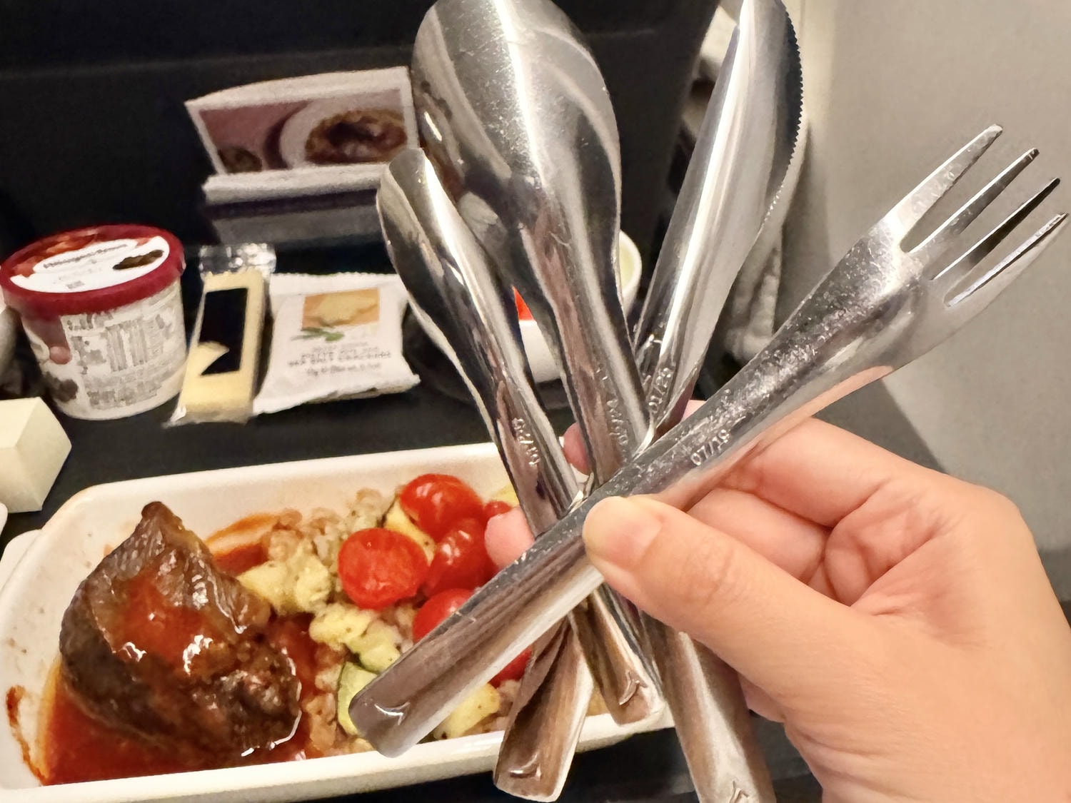 國泰航空特選經濟艙|CX233香港(HKG)-米蘭(MXP)波音777-300ER飛行紀錄 - 第34張圖 國泰 cathay pacific premium economy 行李 貴賓室 長途 好唔好