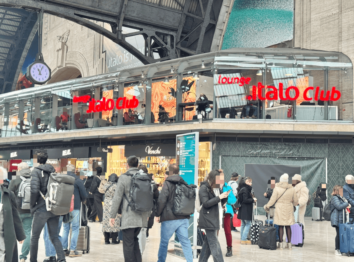米蘭到威尼斯多久italo 交通 lounge